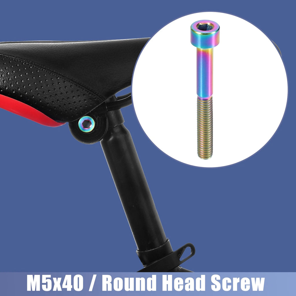 Seatpost Screw M5x40 Replacement for Multicolor Bicycle (2000–2025)