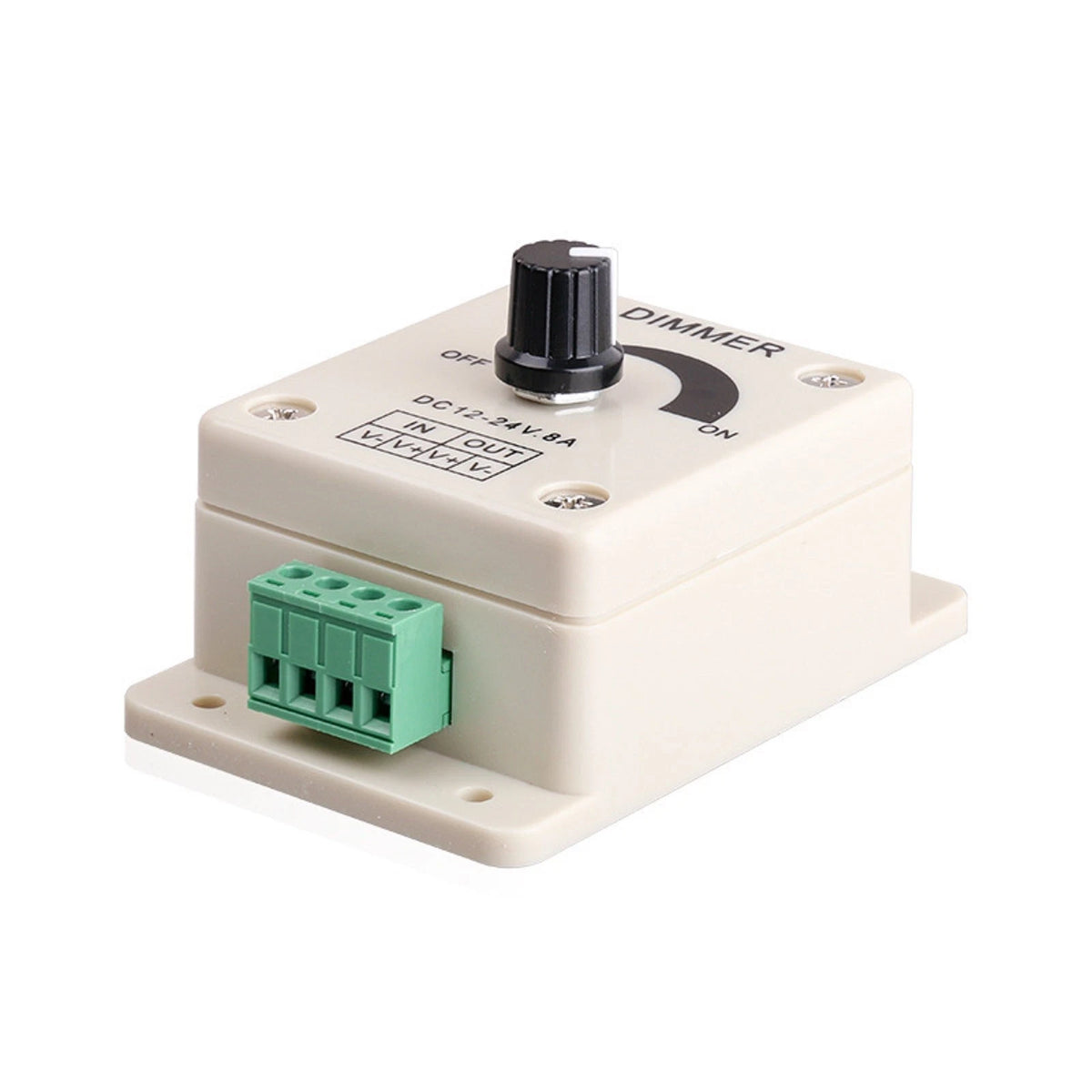 LED Dimmer Switch for DC 12V 24V (8A) Strip Light Lamp
