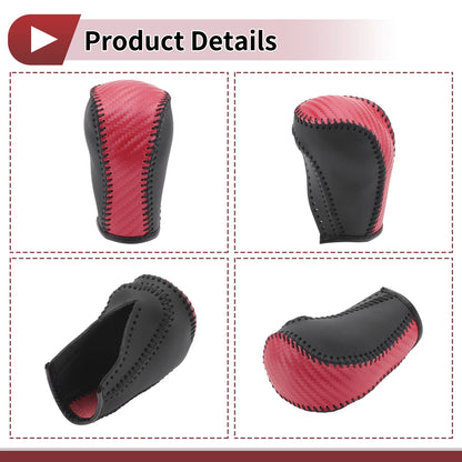 1 Pc Gear Shift Knob Cover for Mazda CX-5 (2013–2014) Faux Leather