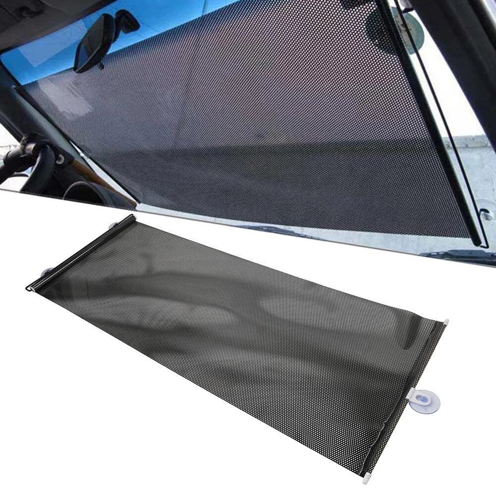 Retractable Sun Shade Cover for Car Side Window (45cm x 125cm)