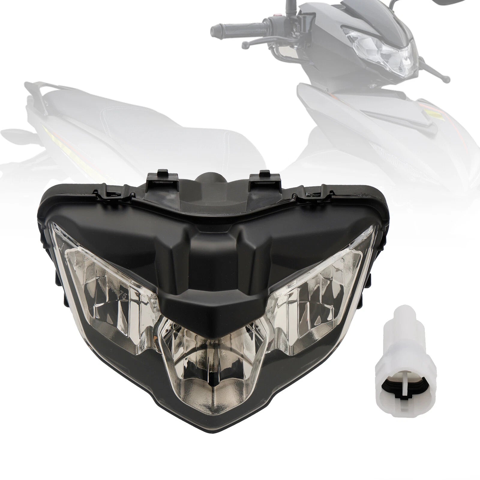 LED Front Headlight Grille Protector for Yamaha Y15ZR V2 (2019–2021)