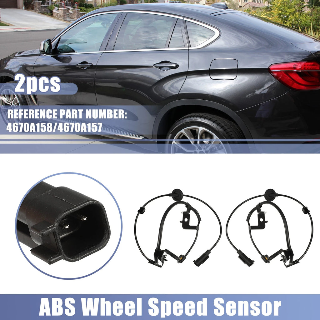 2pcs ABS Wheel Speed Sensor for Mitsubishi Lancer (2009)