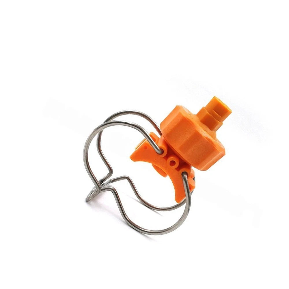 Adjustable Plastic Full Cone Spray Nozzle for Multiple Angles and Pipe Sizes