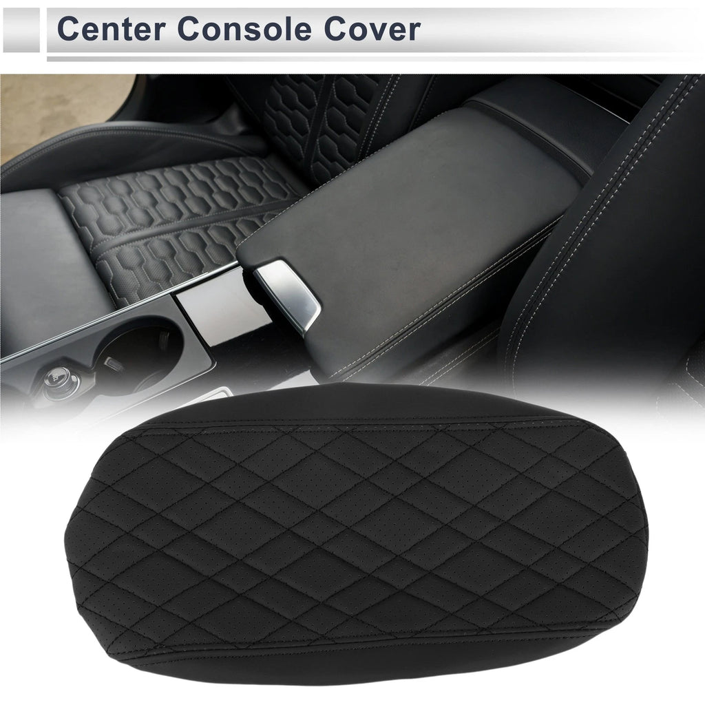 Car Center Console Cover for BMW 2 Series (2014–2019) Black 1 Piece