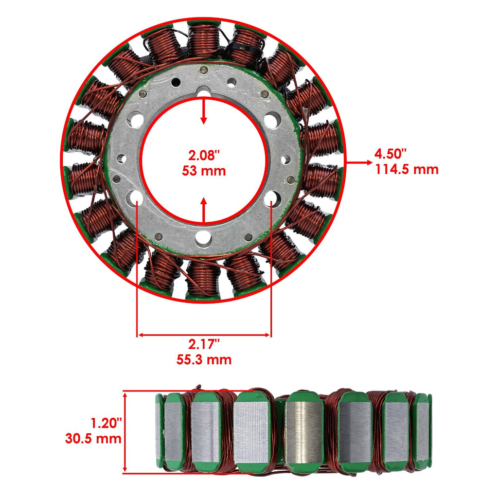 Stator and Gasket for Can-Am DS650 (2000–2007)