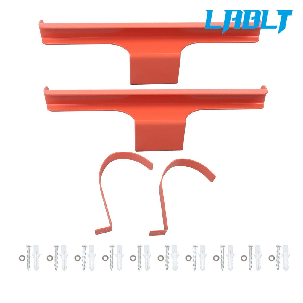Set of 2 Tool Hooks for Leaf Blower Backpack Holder - Orange