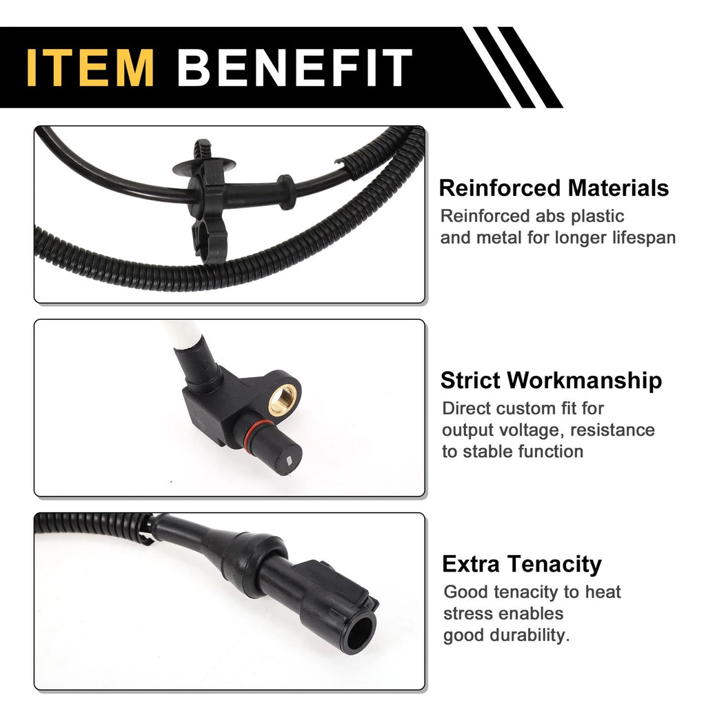 ABS Wheel Speed Sensor No. 1 Replacement for Ford Ranger (2000–2009)