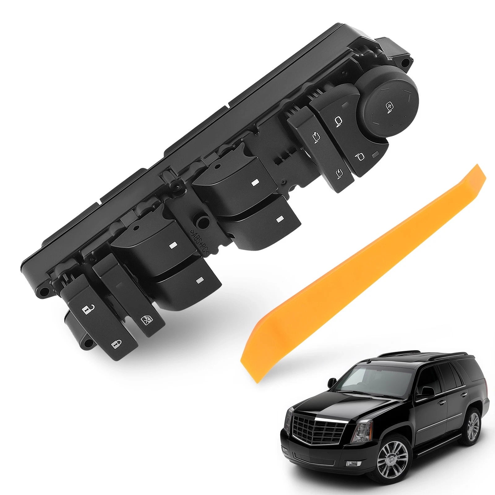 Driver Side Master Power Window Switch for GMC Yukon XL 2500 (2010–2013) 25783951