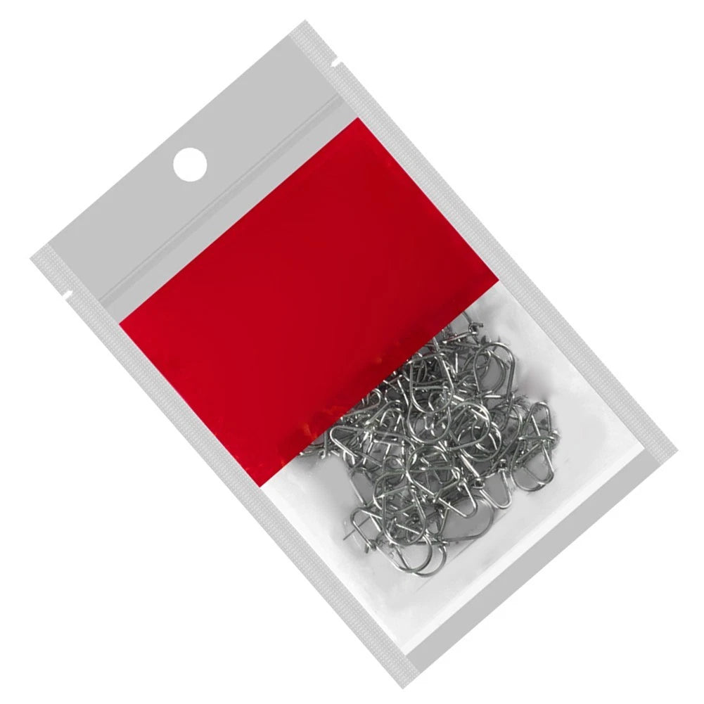 Stainless Steel Crankbait Snaps Quick Release Fishing Clips (50 or 100 pcs)