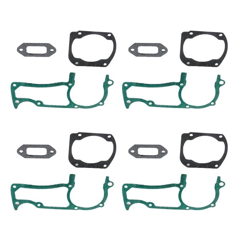 Set of 4 OEM Replacement Gaskets for Crankcase Cylinder Mufflers (362–371)