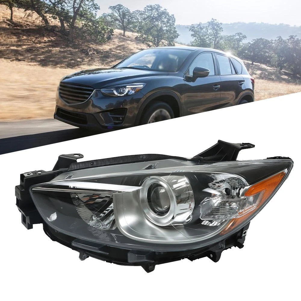 Headlamp Assembly LH for Mazda CX-5 (2013–2016) Clear Halogen