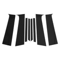 8 Pc Pillar Window Trim Replacement for Chevrolet Trax (2015–2020) Black