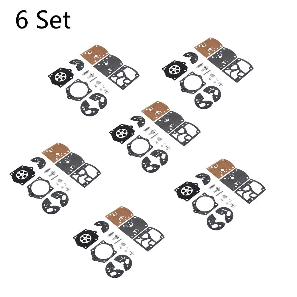 Set of 6 Carburetor Repair Kits K10-WB for Homelite 650 750 FP100