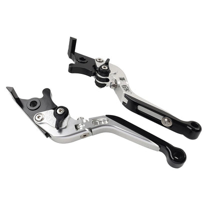 Extendable Brake Clutch Levers for Honda CBR600RR CBR1000RR (2007–2022) Silver