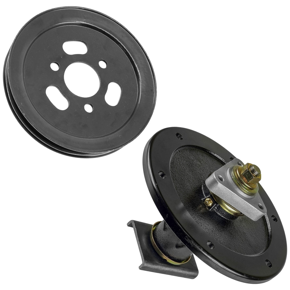 Deck Spindle with Pulley Replacement for Toro Z500 Z528 60-inch (2010–2018)