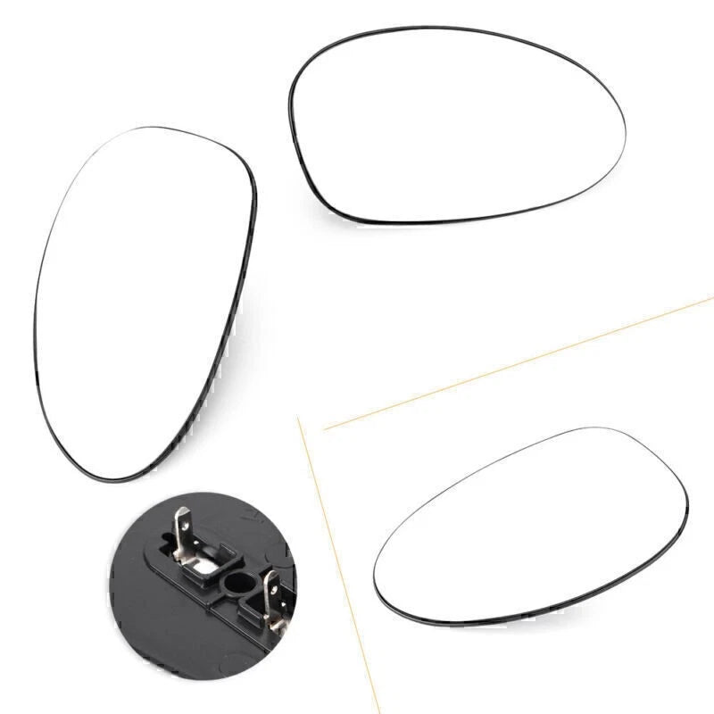 2X Heated Door Window Wing Mirror Glasses for BMW E82 E88 E46 M3 E90 E91