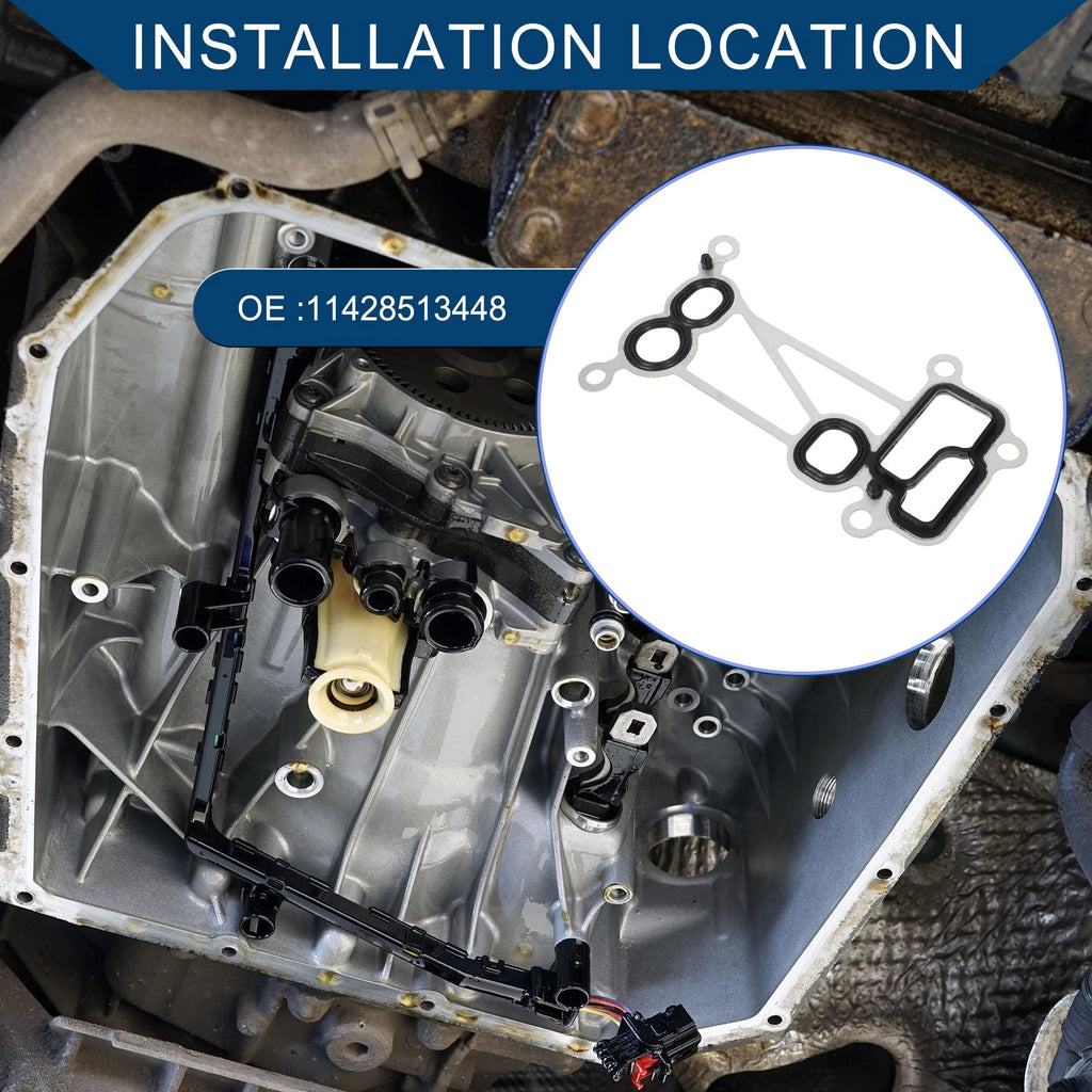 Engine Oil Filter Housing Gasket for BMW 3 Series E90 E92 (2005–2013)