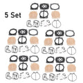 Set of 5 Carburetor Rebuild Kits for Kawasaki 750 TS SX SXI (Keihin CDK-2)