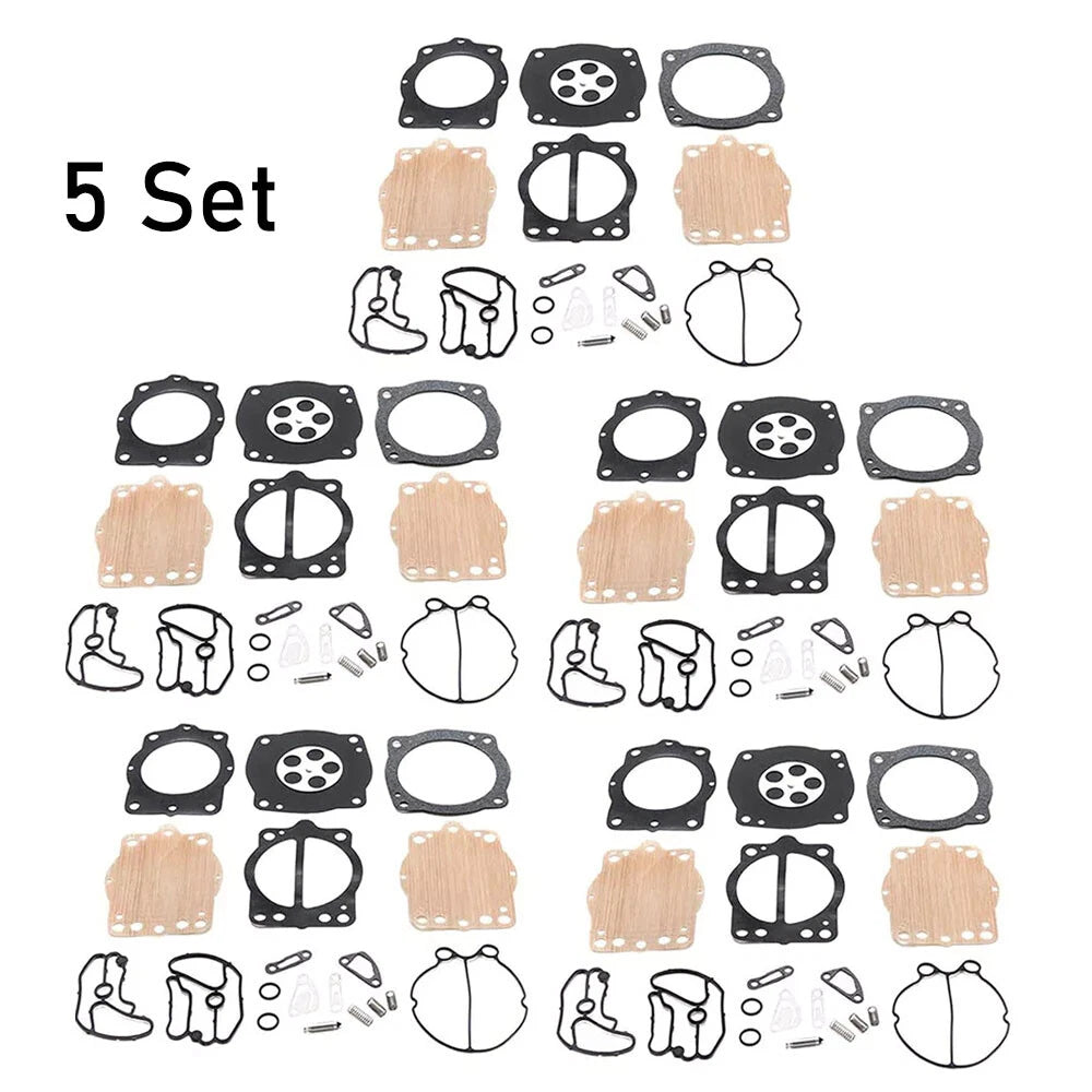 Set of 5 Carburetor Rebuild Kits for Kawasaki 750 TS SX SXI (Keihin CDK-2)