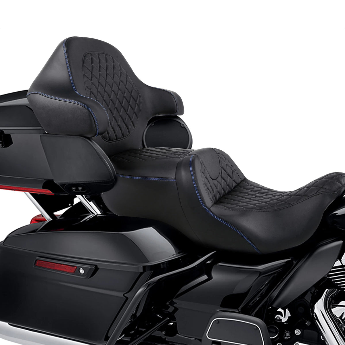 Gel Seat Backrest for Harley Touring Electra Glide (2014–2023)