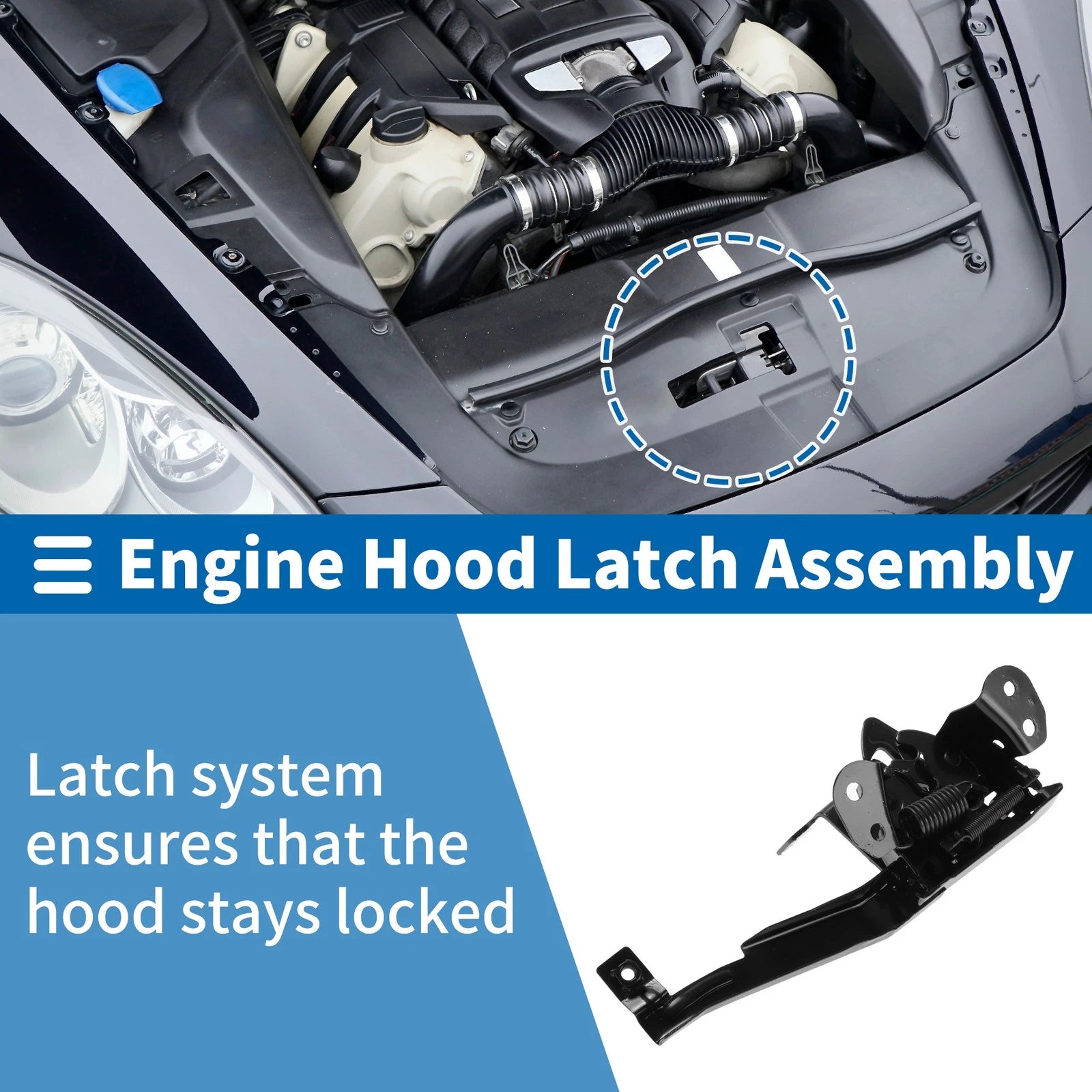 Hood Latch Assembly for Hyundai Elantra (2004–2006)