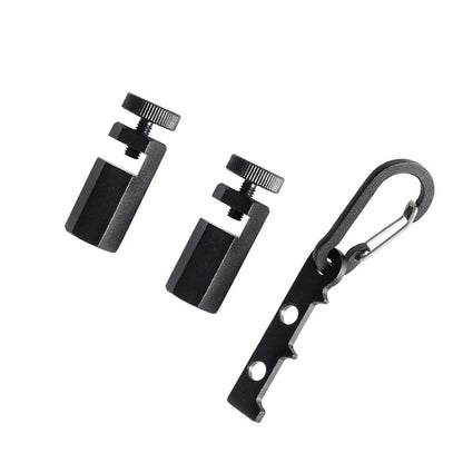 Aluminum Framing Rafter Gauge with Carabiner and 1/2 in Graduation Marks