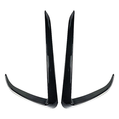 Front Fog Light Lamp Eyebrow Cover Trim for Tesla Model Y (2020–2023)