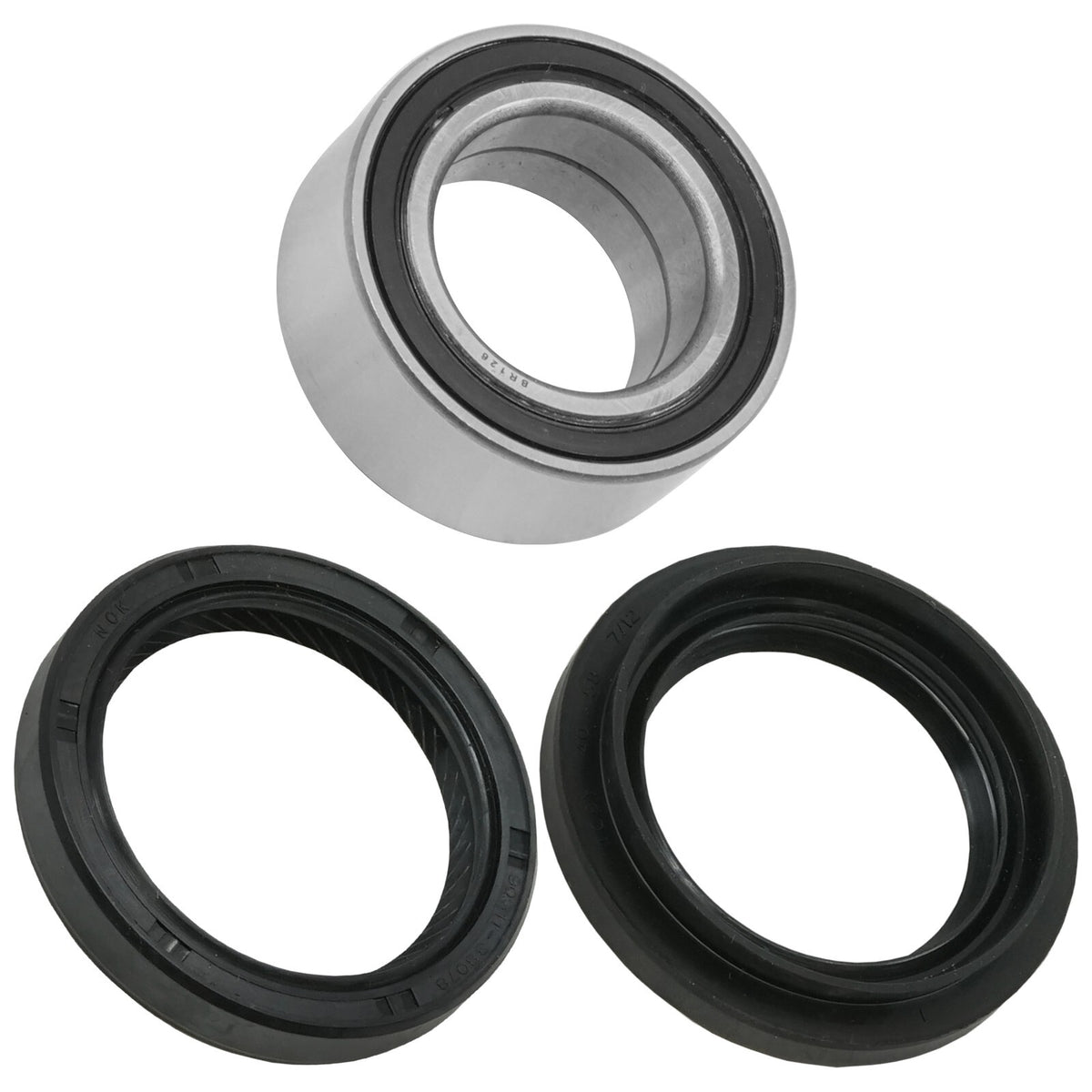 Caltric Front Steering Knuckle Kit for Honda TRX300FW 4X4 (1988–1991)