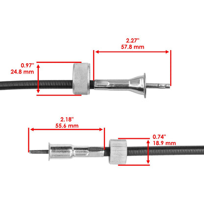 Tachometer Cable Replacement for Ford NAA 500 600 700 800 961 (1953–1959)