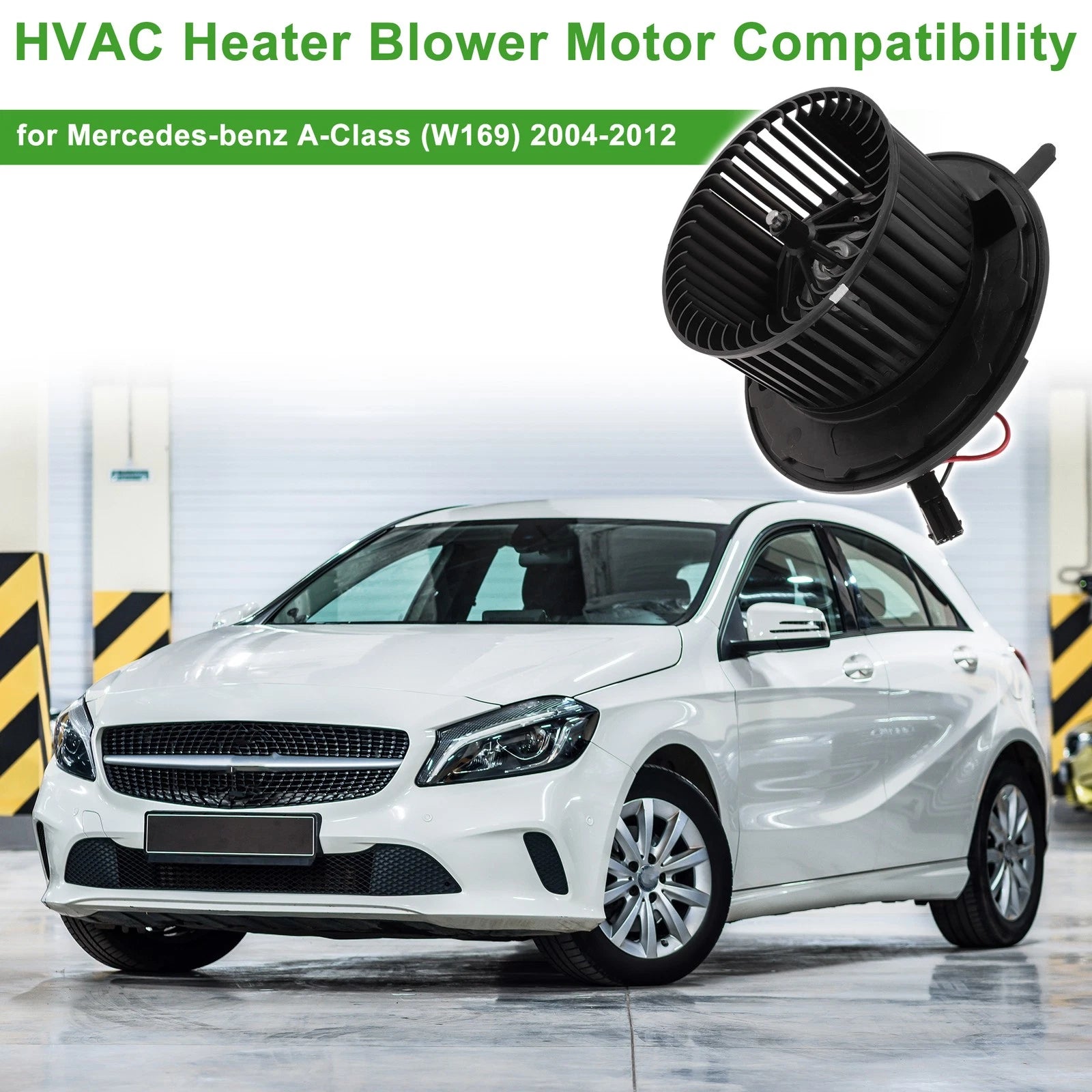 HVAC Blower Motor Assembly for Mercedes-Benz A-Class W169 (2004–2012)