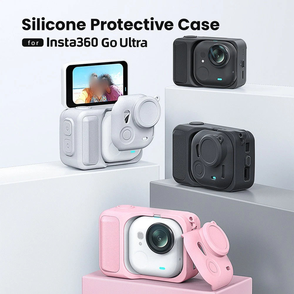 Lightweight Silicone Cover for Insta360 Go Ultra (2020–2023)