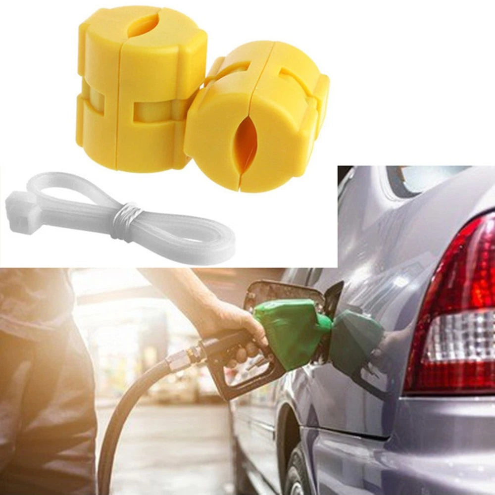2Pcs Magnetic Fuel Saver for Universal Vehicles (Gasoline)