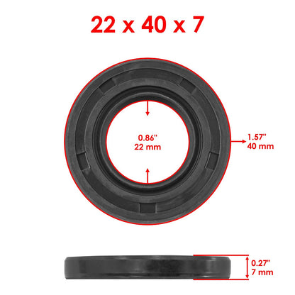 Front Wheel Ball Bearing and Seal Kit for Suzuki GSX600F Katana 600 (2003–2006)