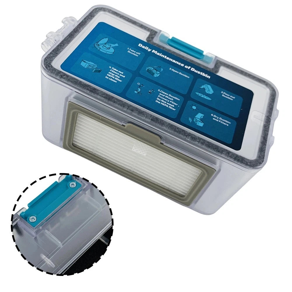Dust Box Replacement for - One-click Release Latch