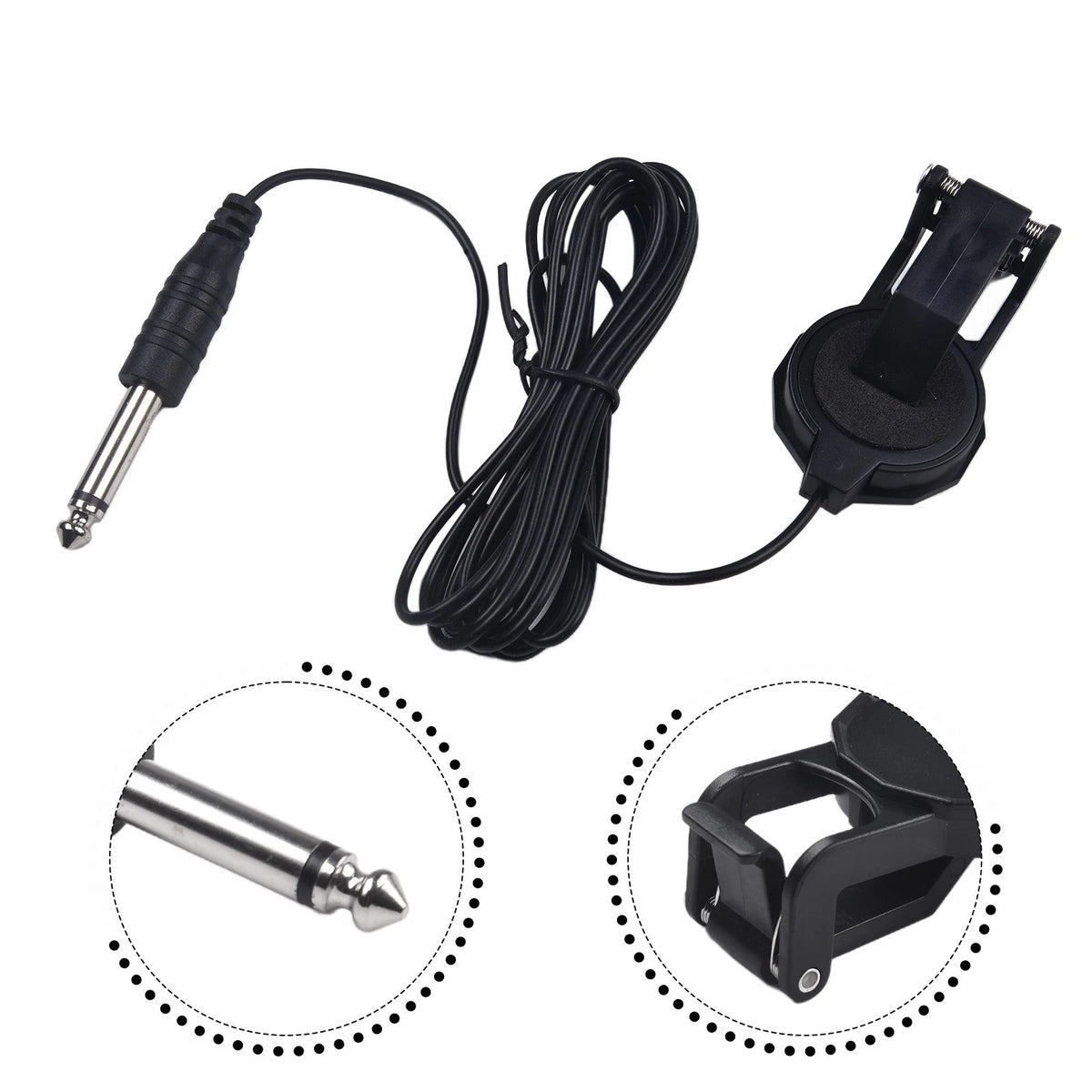 Pickup Transducer for Compatibility Sound Pickup (Easy Installation)