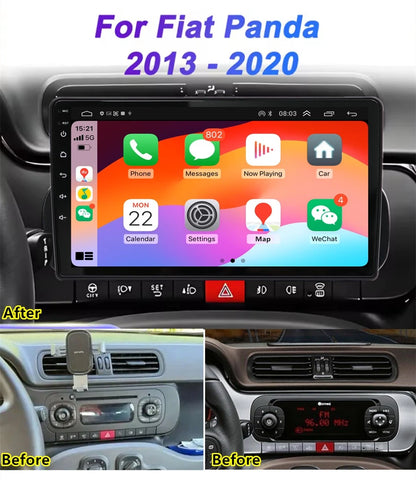 9'' Android Stereo Radio GPS Navigation for Fiat Panda (2013–2020)