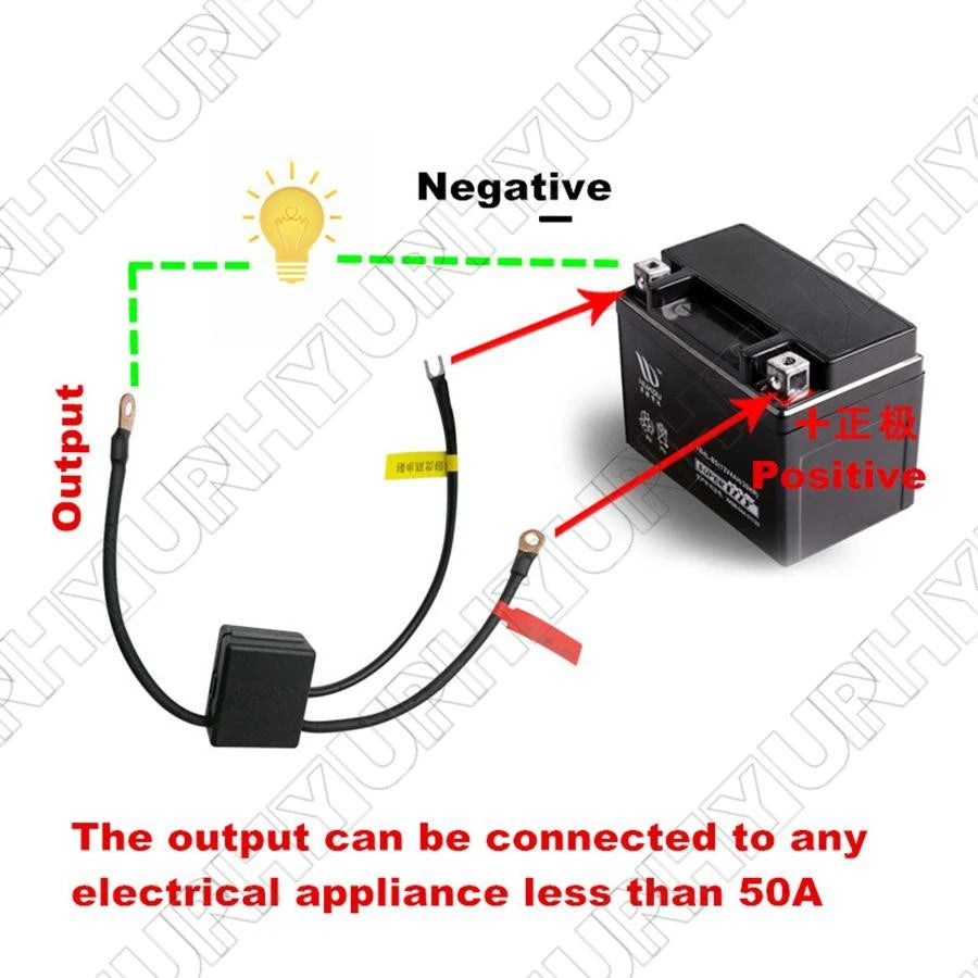 2X Remote Control 12V Motorcycle Battery Isolator Switches