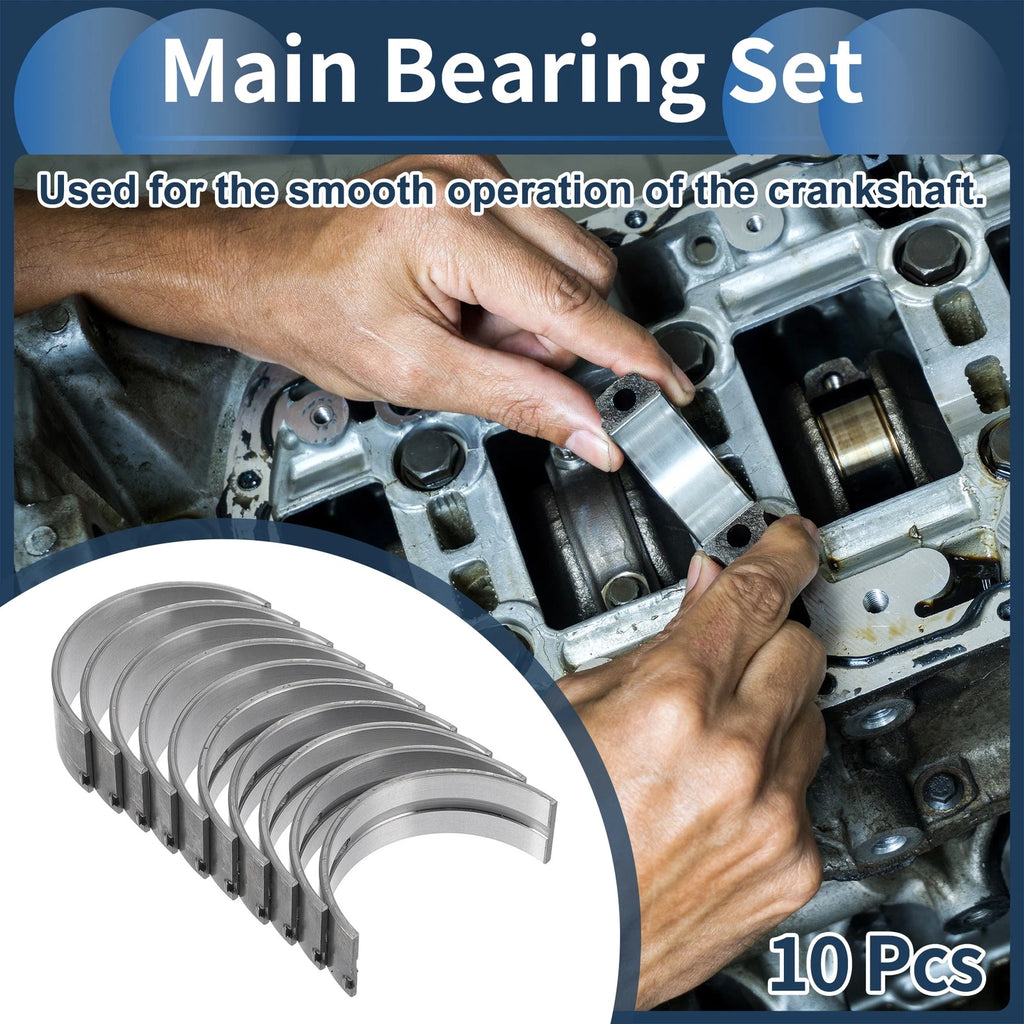 Main Bearing Set Replacement for Mercedes-Benz C200 (2003–2014) 10 Pieces