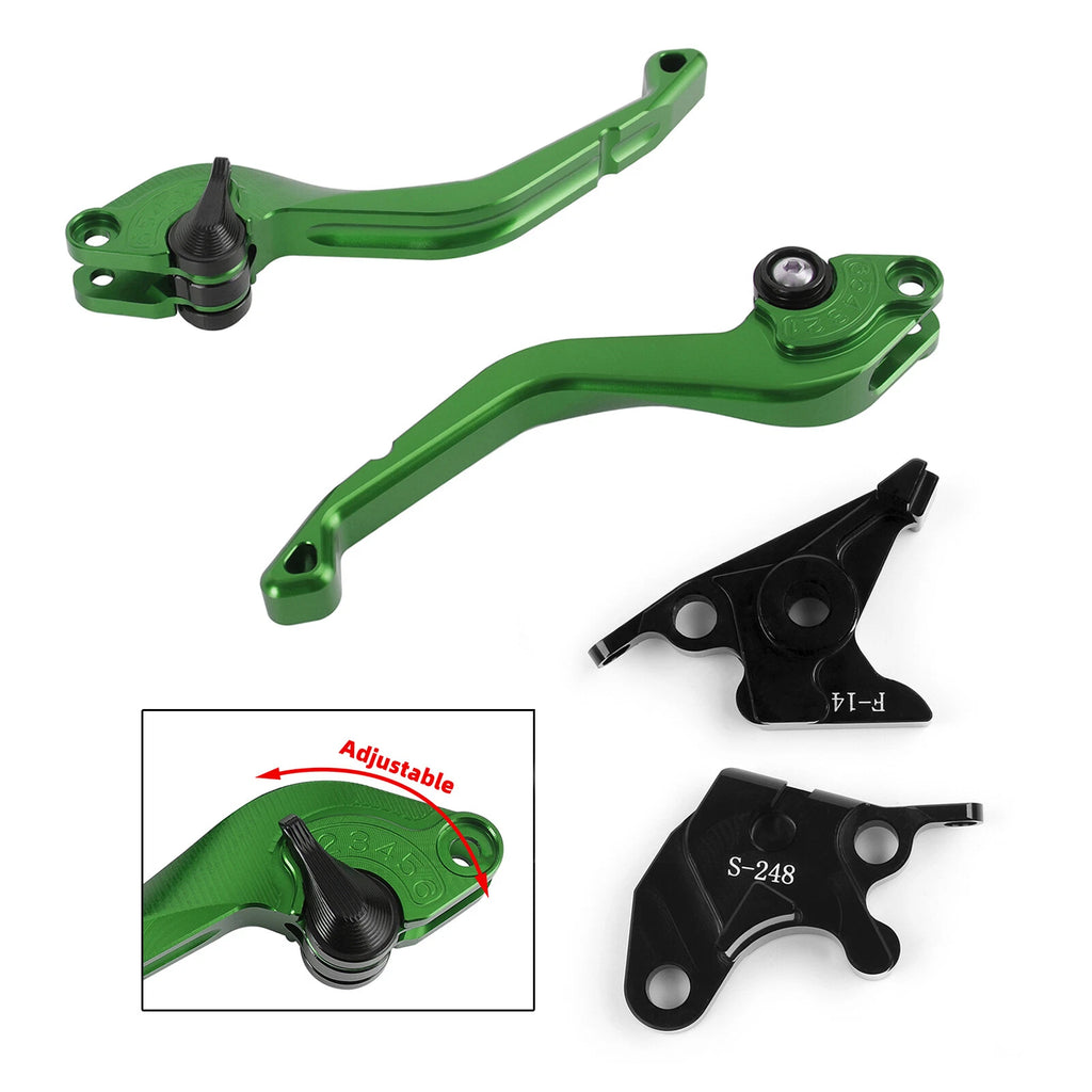 CNC Short Clutch Brake Lever for Suzuki GSXR600 750 1000 DL650 GSR600 (T9)