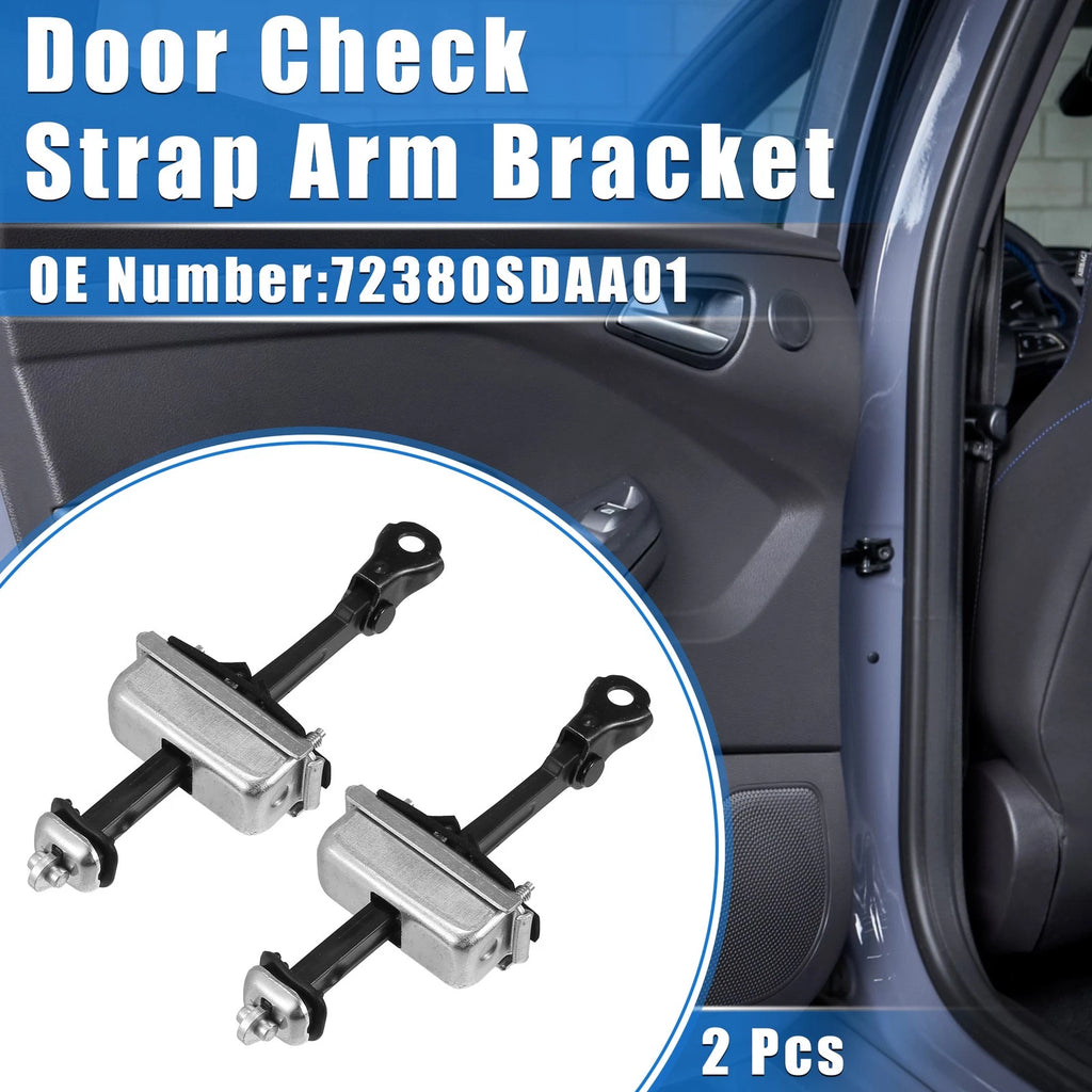 Front Door Check Stop Strap Replacement for Honda Accord (2003–2007) 2 Pcs