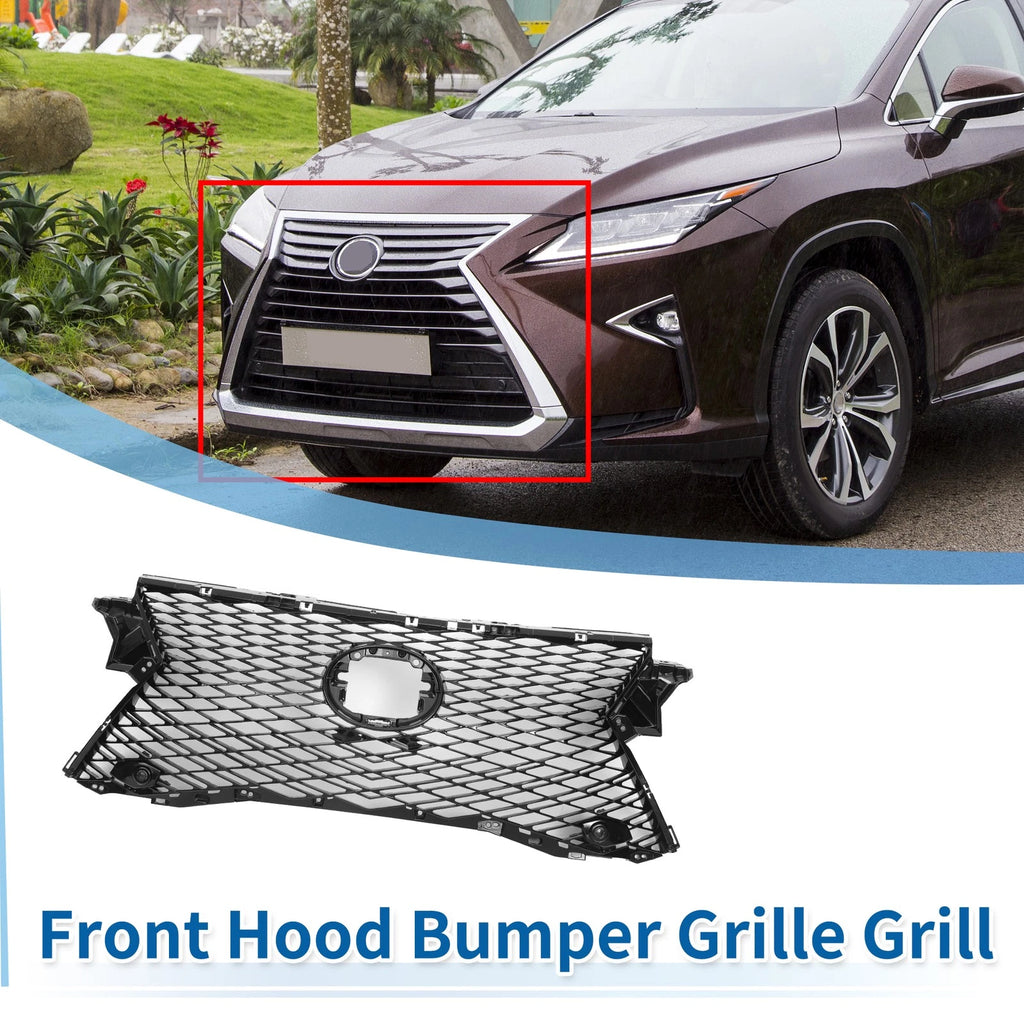 Front Upper Hood Bumper Grille for Lexus RX 350L (2018–2019)