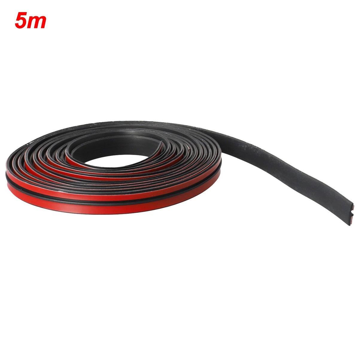 5m Rubber Trim Edge Moulding Weatherstrip Seal for Auto Car