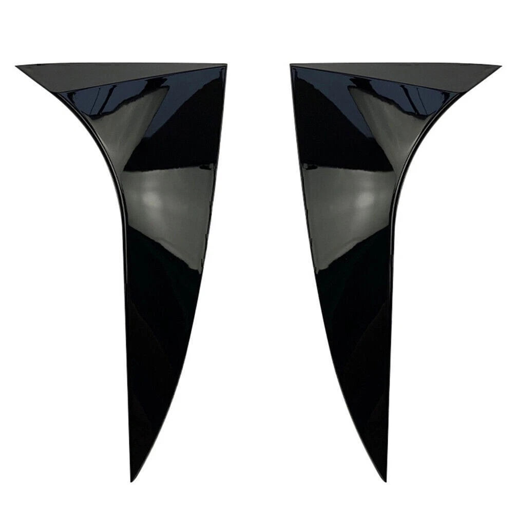 For Ford Focus Hatchback Black Rear Window Spoiler Side Wing Cover 2014-2018 cl