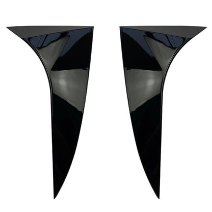 For Ford Focus Hatchback Black Rear Window Spoiler Side Wing Cover 2014-2018 cl