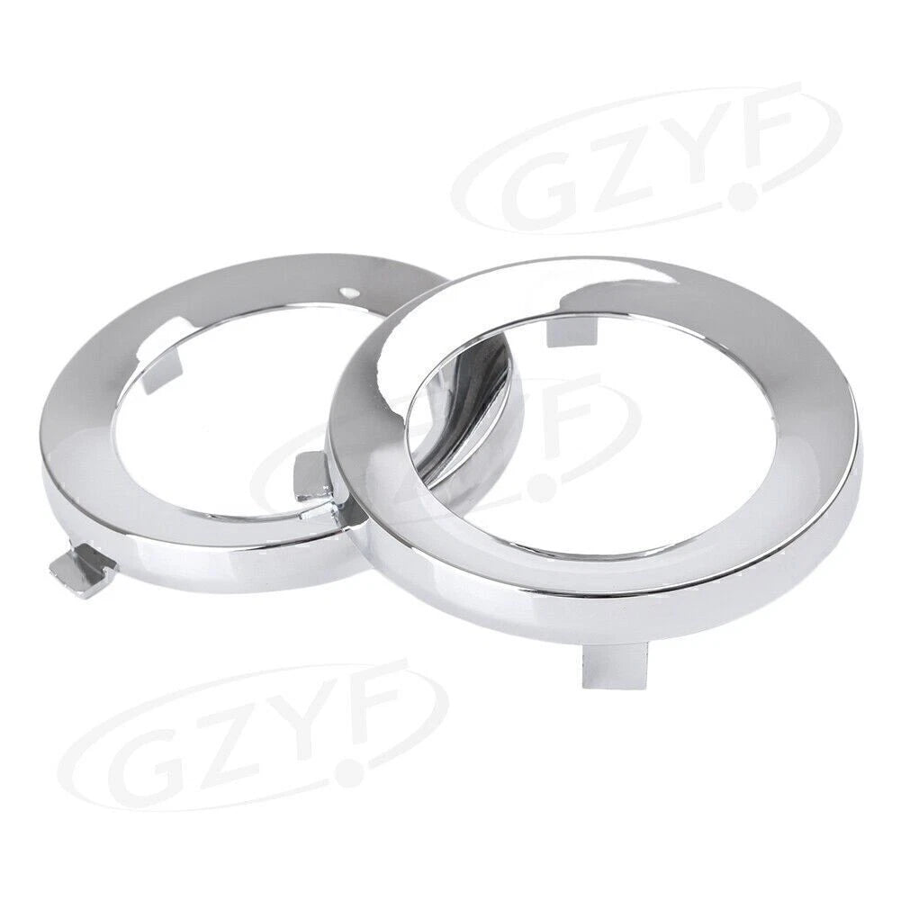 Chrome Front Fog Light Lamp Cover Trim Ring for Subaru Forester (2009–2013)