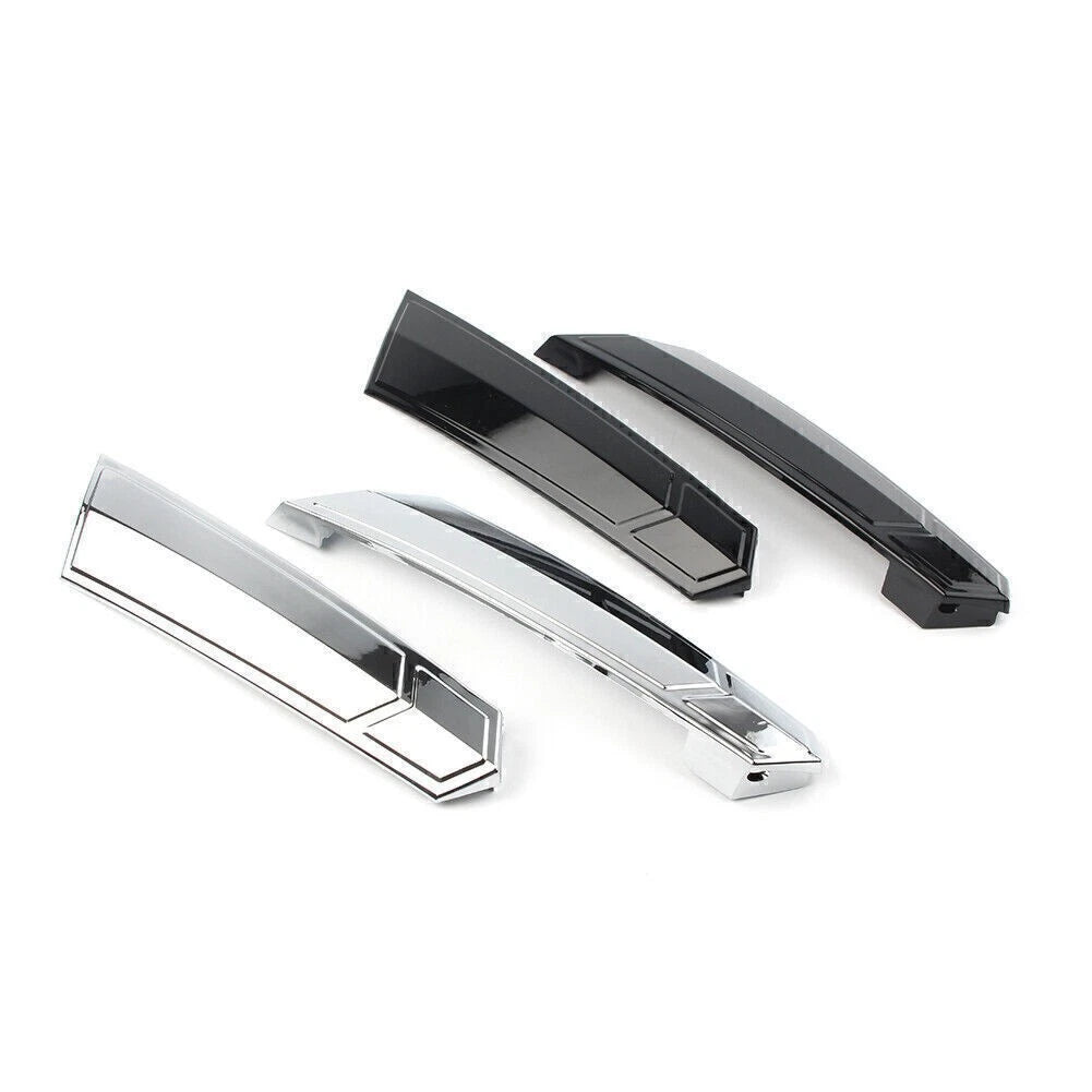 Saddlebag Hinge Covers for Victory Cross Country (2010–2017) Black/Chrome