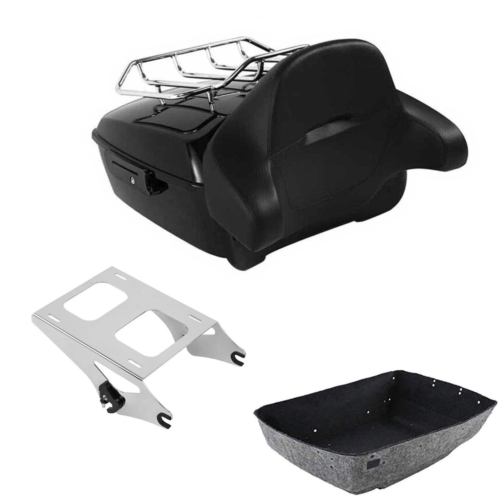 Trunk Wrap Around Backrest Pad for Harley Touring (2014–2026)