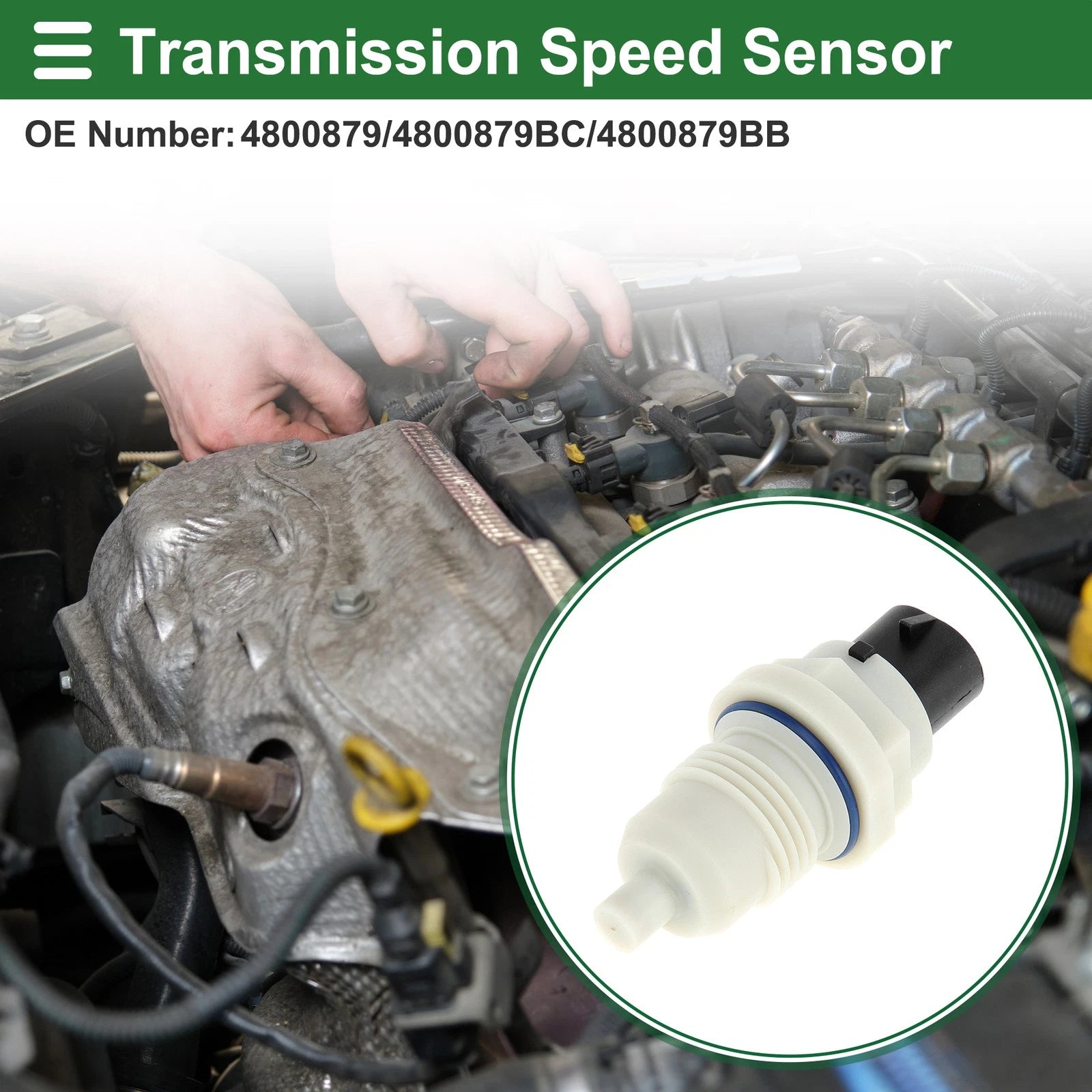 Transmission Speed Sensor Replacement for Dodge Caravan 2.4 2.5 (1990–2007)