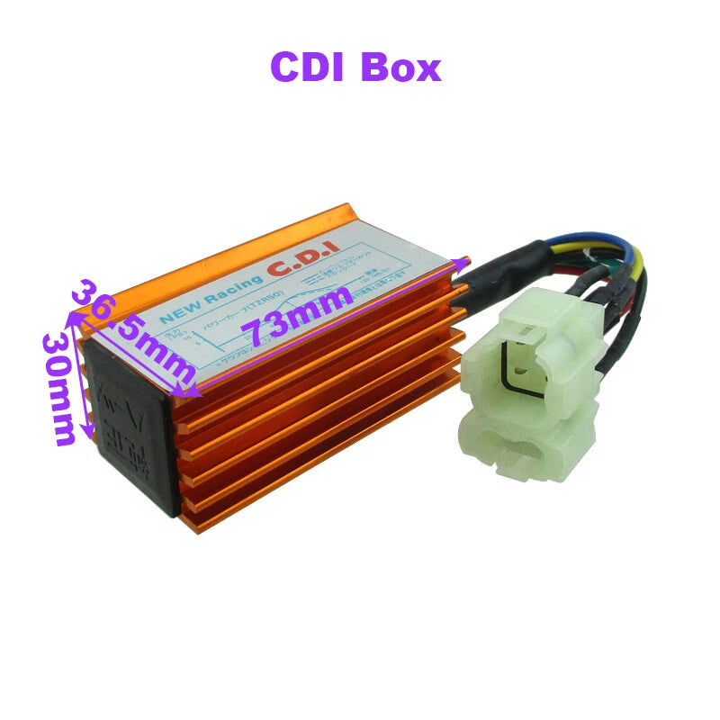 6 Pin AC Ignition CDI Box for GY6 50cc 125cc 150cc Moped Scooter (2000–2023)
