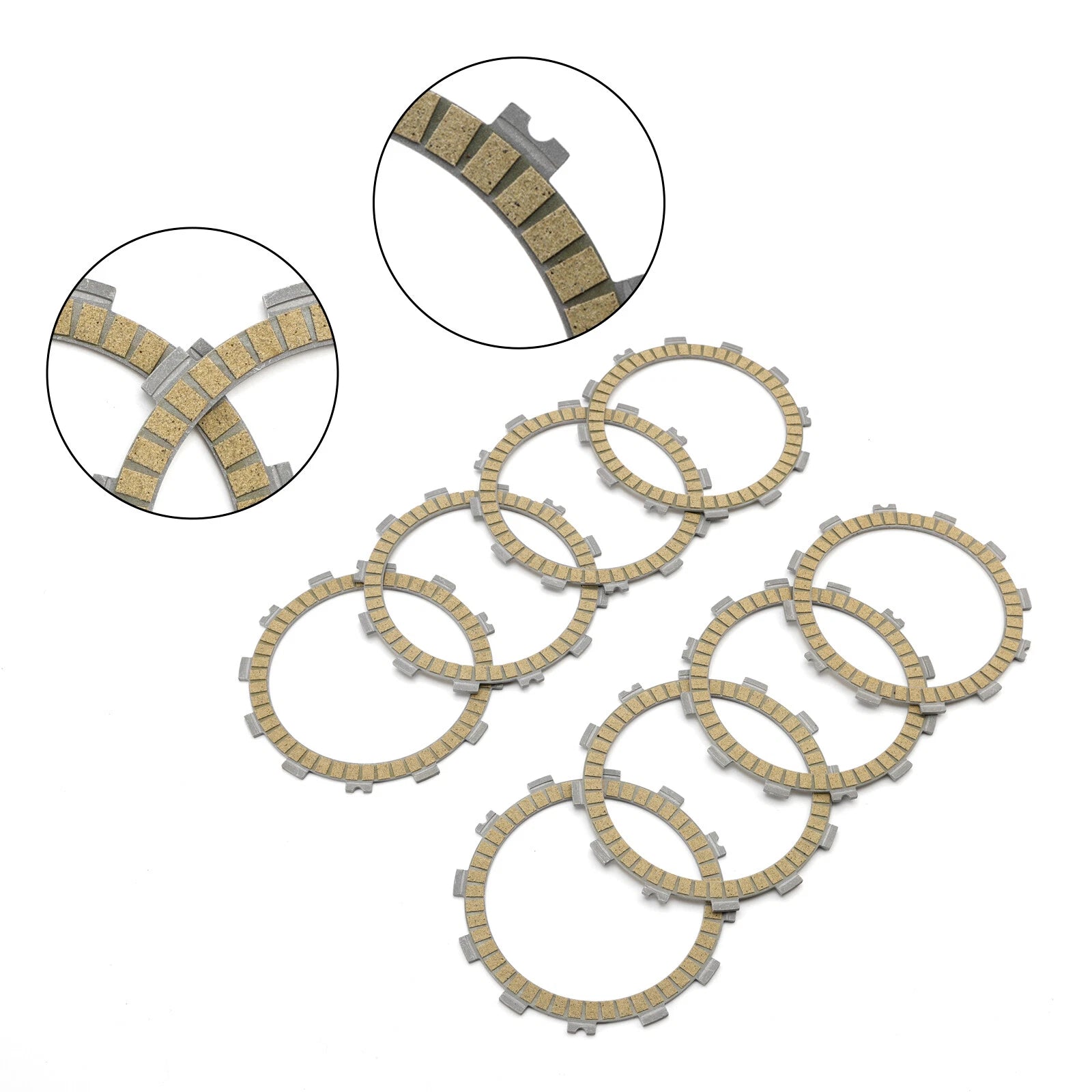 Clutch Friction Plate Kit for Yamaha WR250F YZ250FX YZ250F (2020–2025)